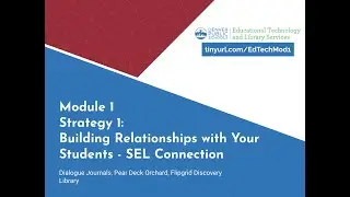 Building Relationships Strategy 1: SEL Connection