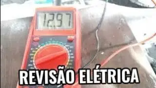 Revisão Elétrica da titan 150 2008  Remoção do alarme e reparação dos fios do Chicote principal