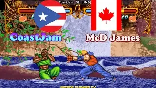Double Dragon ➤ CoastJam (Puerto Rico) vs McD James (Canada) doubledr