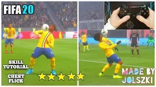 FIFA 20 CHEST FLICK Skill Tutorial Deutsch - Controller Cam