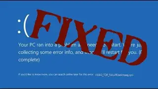 How to fix TDR FAILURE WINDOWS 10😀 (like aim 50)#windows10 #computer #gaming  #technology #trending