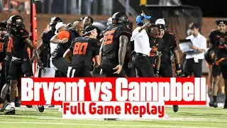 Bryant vs Campbell Football Full Game Replay | 2025 CAA Football