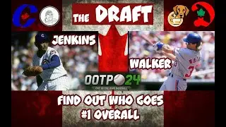 OOTP 24 - Canada Day Draft! Showdown of the best Canadian Born Baseball Players. Who goes #1?