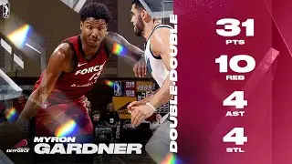 Myron Gardner ERUPTS with 31 PTS in Skyforce win against Noblesville Boom