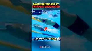 WORLD RECORD BY SWIMMING UNDERWATER