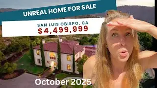 Unreal San Luis Obispo Home for Sale - October 2025 #realestate #california #luxury