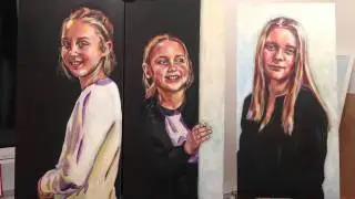 Portretten drie zussen