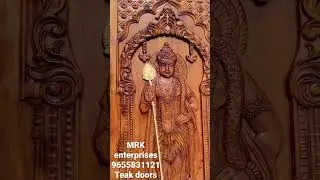 Teak door god murugan carving door 9655831121