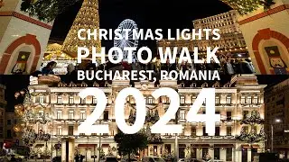 Photo Walk in Bucharest! Christmas Lights #photography #pov