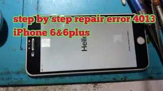iPhone 6 error 4013