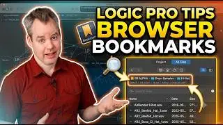 Logic Pro Browser Bookmarks Will Save You HOURS - Logic Pro Tip