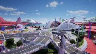 Urban Canyon | Super Sonic Speed Time Trial | Hatsune Miku + Handeling Car