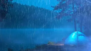 Soothing Rain Sounds for Deep Sleep &ndash; Rainfall on Metal Roof with Distant Thunder
