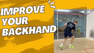 The Top 3 Tips  for A Backhand Squash Swing