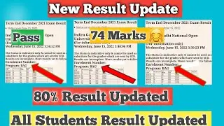 IGNOU results update 2022 IGNOU dec 2021 result update ignou re evaluation result update 2022