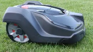 Husqvarna 450X робот газонокосилка в режиме GPS.