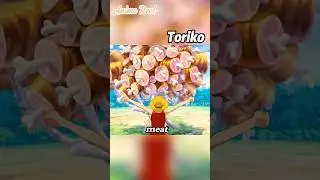 Toriko & One Piece Crossover: Luffy's Ultimate Dream Meat!#shorts #toriko #onepiece #cartoon #anime