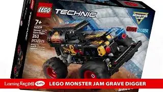 LF42219   Monster Jam Grave Digger Fire and Ice