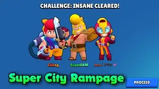 Best COMPS to Win Super City Rampage INSANE | Brawlstars