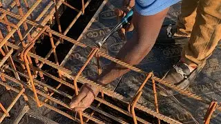 How_Is Tie Beam differently To Cross Beam Reinforcement || Concrete BEAM Techniques||home.