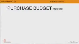 02 Purchase Budget