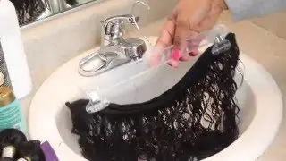 HOW TO: Prep your Curly Virgin Hair & Lace Frontal for Installation | Stema Hair