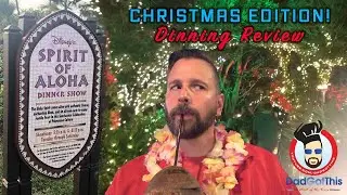 Did Dad drink too much monkey punch during his Spirt of Aloha Dinner Show review?