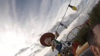 Slinky Dog Dash (back row, backwards POV)