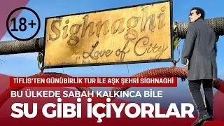SADECE 500 TL'YE SINIRSIZ ŞARAP! BU ÜLKE EFSANE | Kakheti, Signaghi, Bodbe 🇬🇪