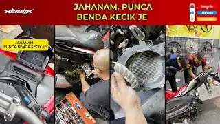 Punca Benda Bodoh Je Tapi Habis Jahanam Motor #daniagarageofficial #bengkelmotorkajang