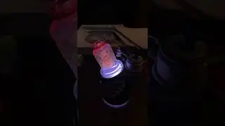 Crazy Colors From Sasquatch Glass Chuggger&hellip; @PuffcoOfficial Peak Pro on Blue Light Varient
