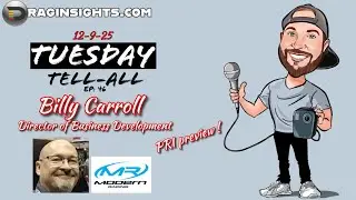 Tuesday Tell-All Ep 46: Billy Carroll ModernRacing.net PRI Preview NHRA Drag Racing Podcast