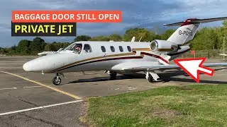 Pilot forgot to lock the baggage door before take-off