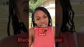 Black woman rather date white Men!!#marriage #biracial #whitemeat