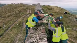 Shortlist 2019: Andrew & Brian Rooney: Mourne Wall Restoration. Best Craftsperson or Apprentice.