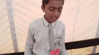 Student of Raichand Rathore Government HSS Chelhar #EXPO #student #model #english #language #fair 