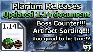 RAID Shadow Legends | Plarium Releases Updated 1.14 Document! Boss Counter! Artifact Sorting!!