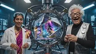 Mad Scientists Rejoice as They Print a Tesseract on a 4D Printer, Video Generated With Google Gemini