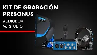 Kit de grabaci&oacute;n Presonus Audiobox 96 Studio