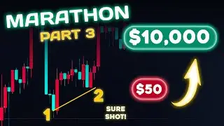 Trading AI Marathon | Series 3: $50 to ??? | Binary Options Trading BOT | Best Pocket Option Signals