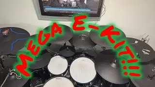 My custom Lemon and Roland Drum Kit (1 year later update)
