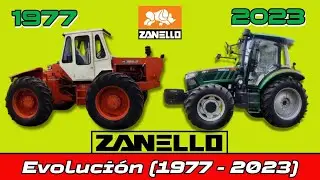 La incre&iacute;ble evoluci&oacute;n de los Tractores ZANELLO a lo largo de los a&ntilde;os (1977 - 2023)