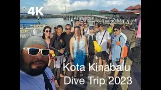 #vlog 58 Kota Kinabalu dive trip 2023