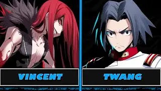 Carmine vs Akatsuki (Vincent vs Twang) UNDER NIGHT IN BIRTH 2 SYS:CELES UNI 2