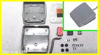 Inside Foot Switch - TFS-201 - Cấu tạo c&ocirc;ng tắc đạp ch&acirc;n