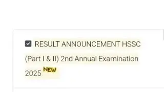 HSSC 2nd Annual Result l Live Session