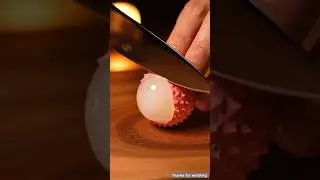 Ye litchi asli nahi&hellip; glass ki hai! 😲🍒Oddly satisfying ASMRvibes✨ #GlassLitchi #shorts  #ASMR