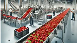 The Most Expensive Cherry in the World - Amazing Japanese Agricultural Technology