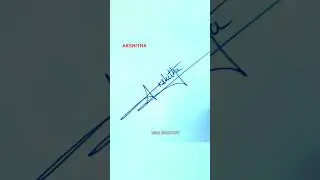 Akshitha signature #akshitha #signature #sign #calligraphy #art