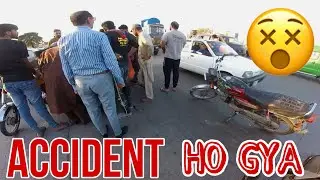 Bike Accident on Islamabad Expressway
